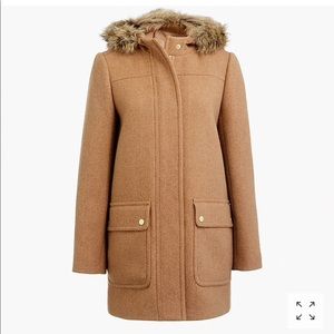NWT J crew Vail parka size 00